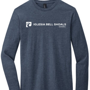 Navy Long Sleeve Iglesia T-Shirt