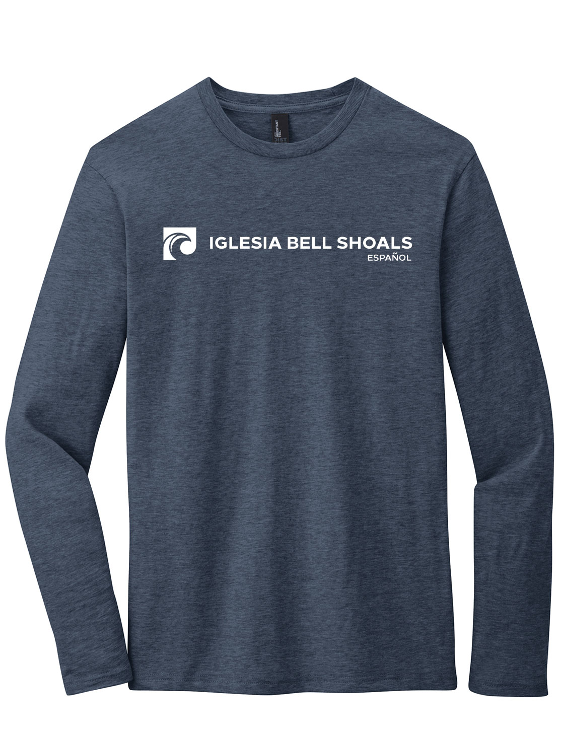 Navy Long Sleeve Iglesia T-Shirt